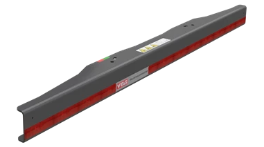 VBG profil zábrany ocelový URSP 180 - pro výsuvnou zábranu - šedá